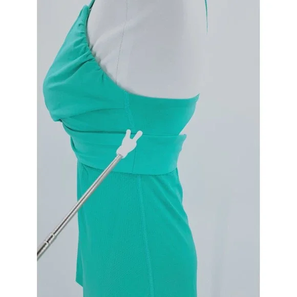 Lululemon Bali Breeze Cutout Racerback Wrap It Up Tank Top  4 Teal Mint Green - Picture 5 of 8